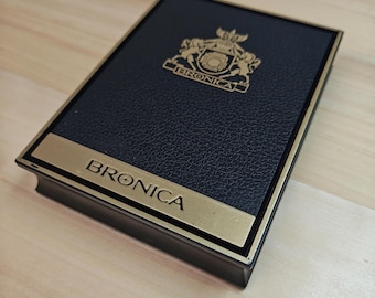 Vintage Bronica Bourges K-82 Lighter with Box Japan Camera Collectible Untested