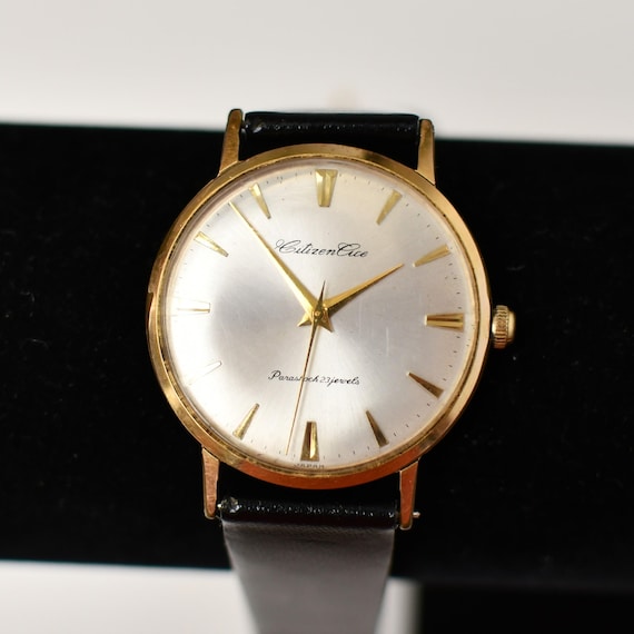 【S&H様】U.S.Aヴィンテージ SOCONY vintage Vintage Citizen Ace Parashock 23 Jewels Gold-filled Mechanical