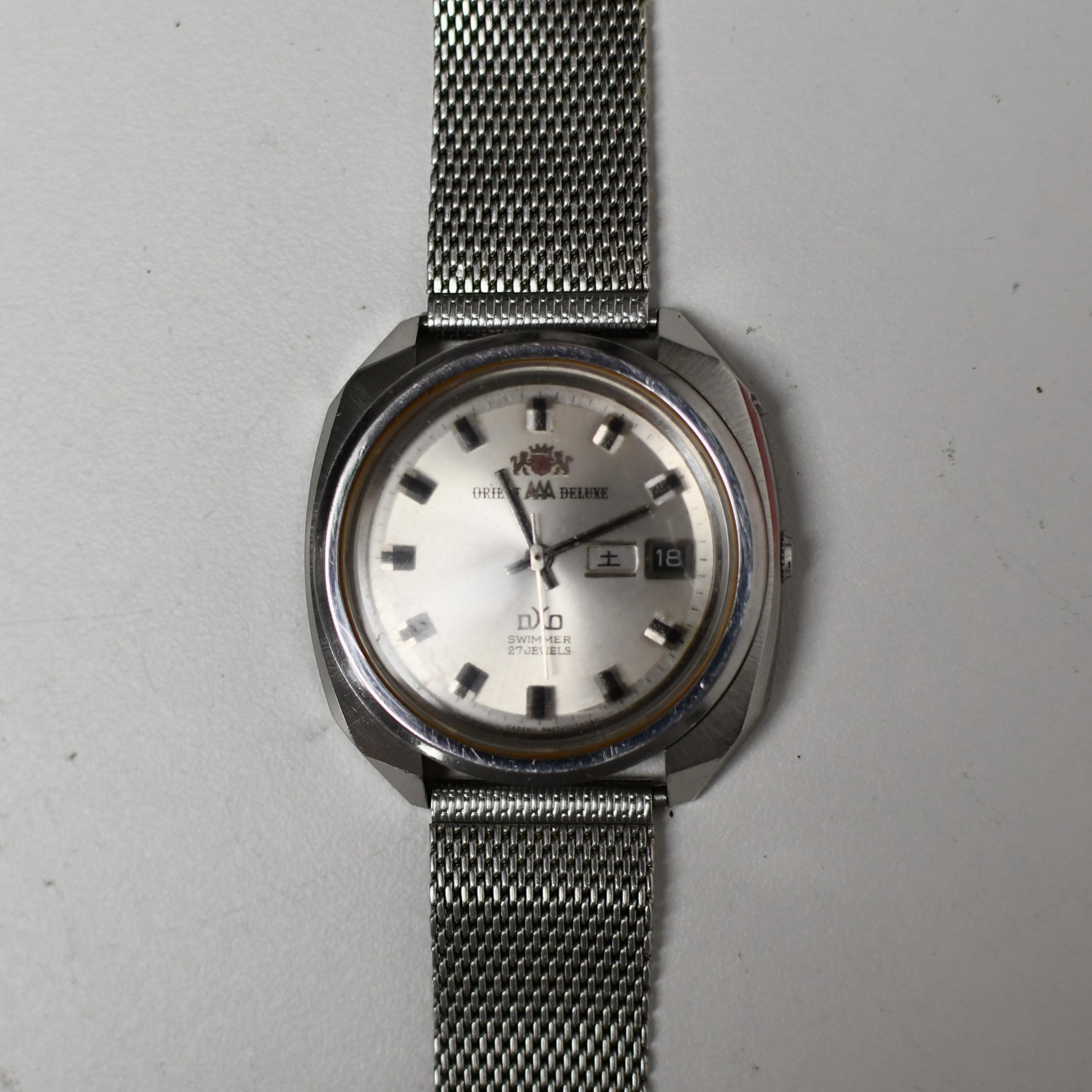 Vintage Orient AAA Deluxe DXO Swimmer - 3 Aces - 27 Jewels