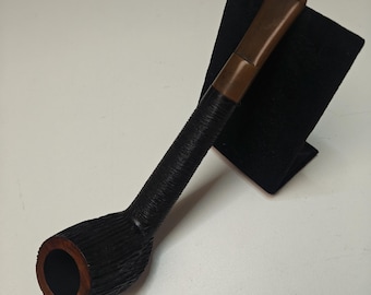 Vintage Tratty Bond Corsica Pfeife – kanadische Form – aus Italien – Rustikaler Briar – Vintage Tabakpfeife