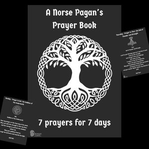 Norse Pagan Prayer Book: Weekly Nordic Prayers (Digital Download)