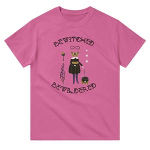 Women&#39;s Samhain Witchy Vibes T-Shirt - Halloween Pagan Harvest Festival Tee