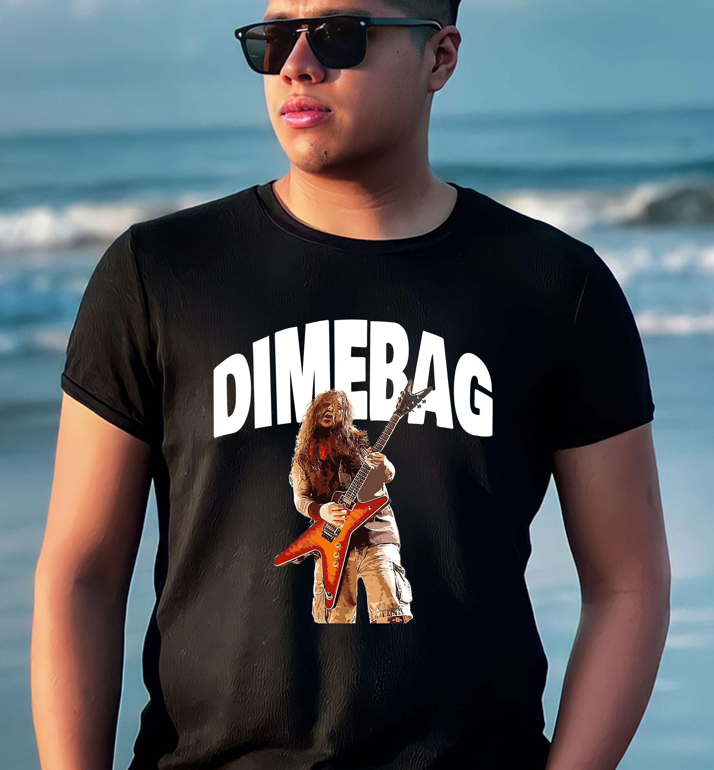Dimebag darrell shirt - Etsy 日本