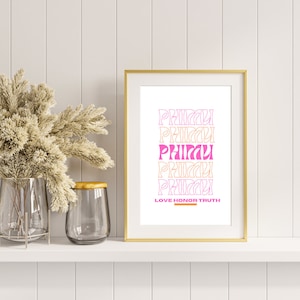 Phi Mu Sorority Graphic