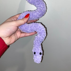 Snake Amigurumi- Handmade Crochet Plushie