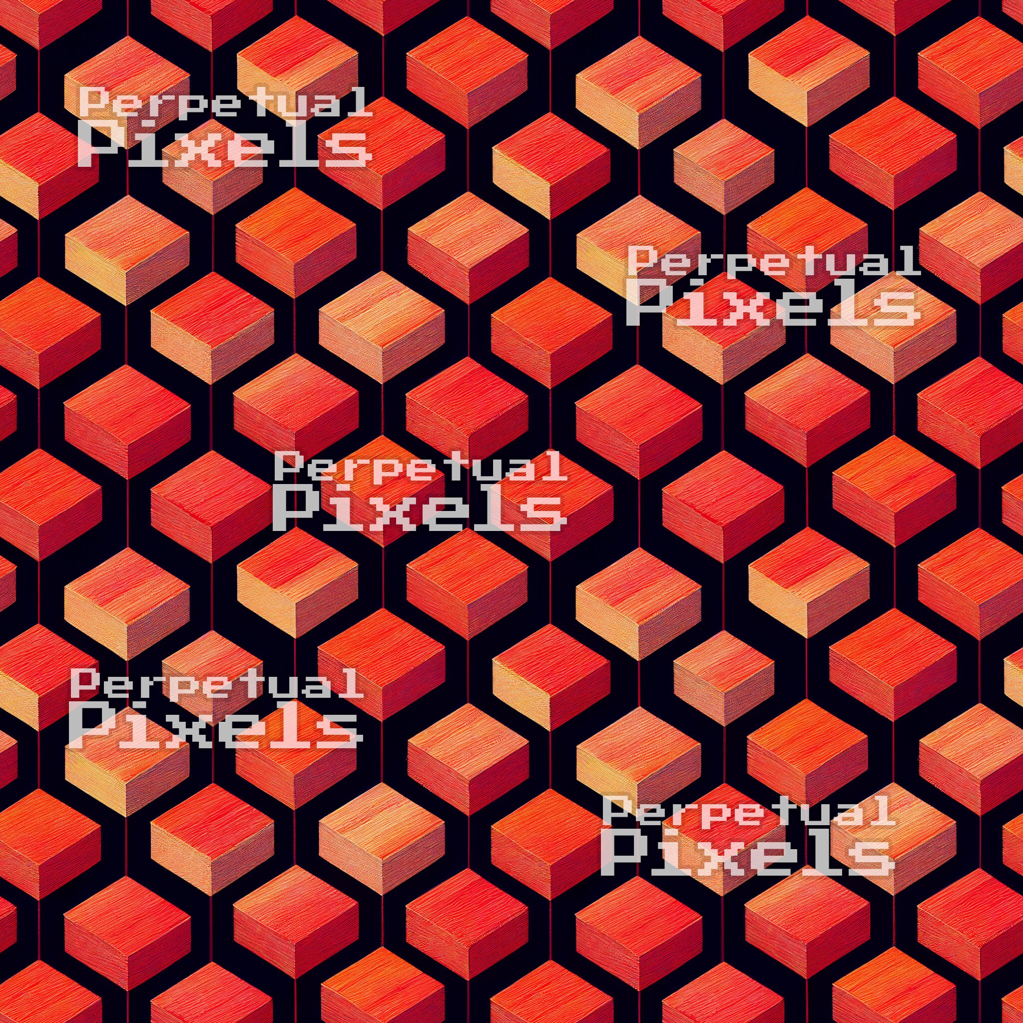 Hexagons Are the Bestagons 16 Seamless Repeating Hexagon Patterns, Digital Paper, Commercial Use