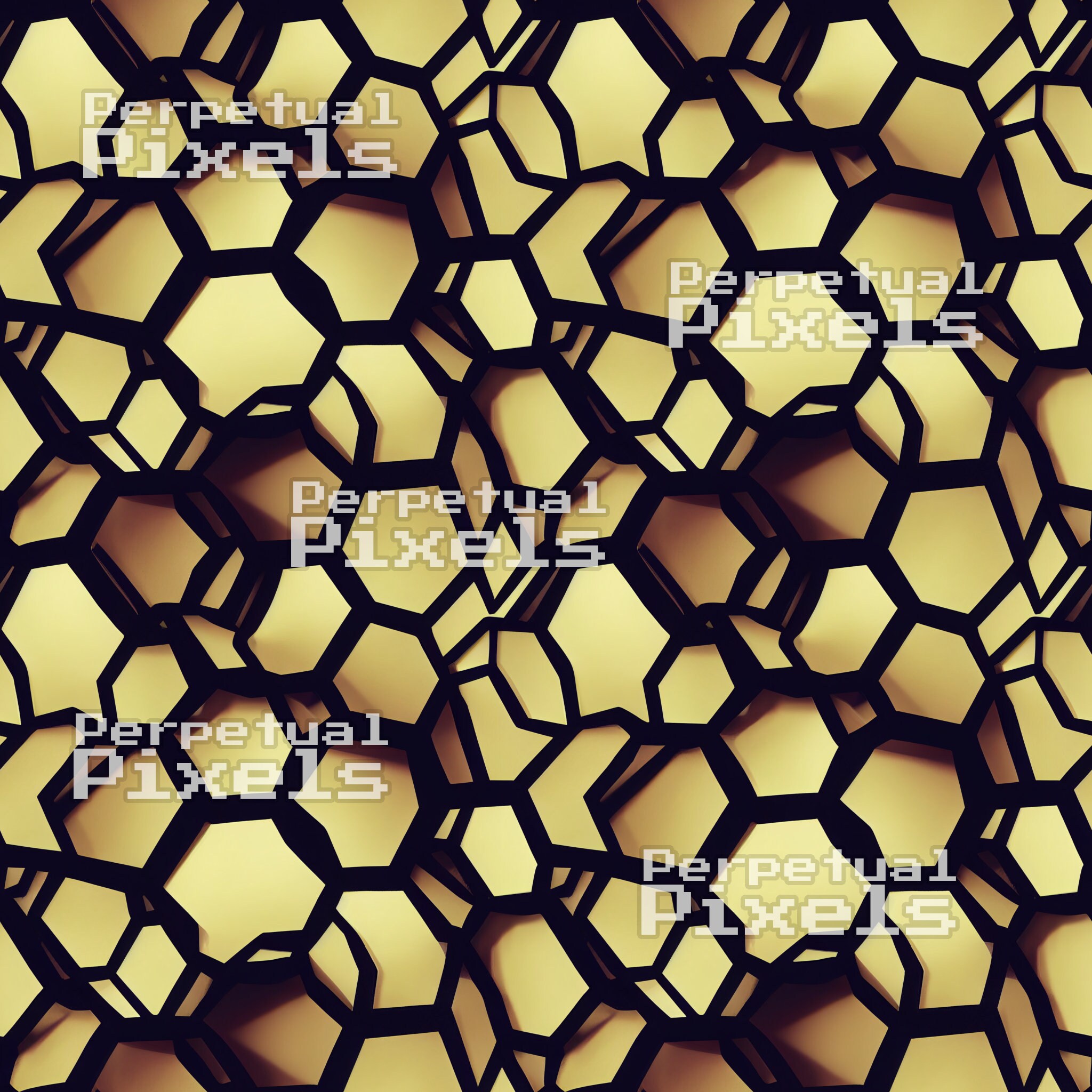 Hexagons Are the Bestagons 16 Seamless Repeating Hexagon Patterns, Digital Paper, Commercial Use