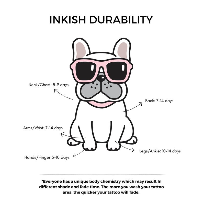 Honig Kamm Tattoo | Geometrisches Tattoo | Minimalistisches Tattoo | Semi permanent temporäres Tattoo | Bienenstock Tattoo | Abstraktes Tattoo Bild 8