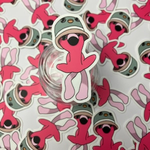 Flamingo Sticker /Vinyl Flamingo Sticker/ Laptop Sticker/ Waterproof/ Water bottle sticker/ Phone Case Flamingo Sticker/ Journal and Planner