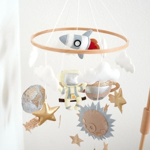 WE’VE MOVED → Visit LittleSkyWonders |  Space Baby Mobile |  Astronaut Baby Mobile | Planets Baby Mobile | New Baby Gift | Baby Shower Gift