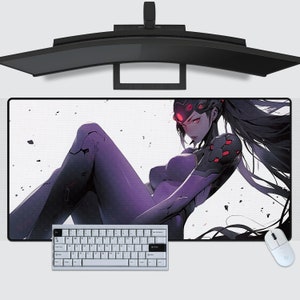 Overwatch Mousepads, Widowmaker, laptop desk mat, gift-for Gamers, Unique Anime Decor, gaming, High Resolution, Anime, OW