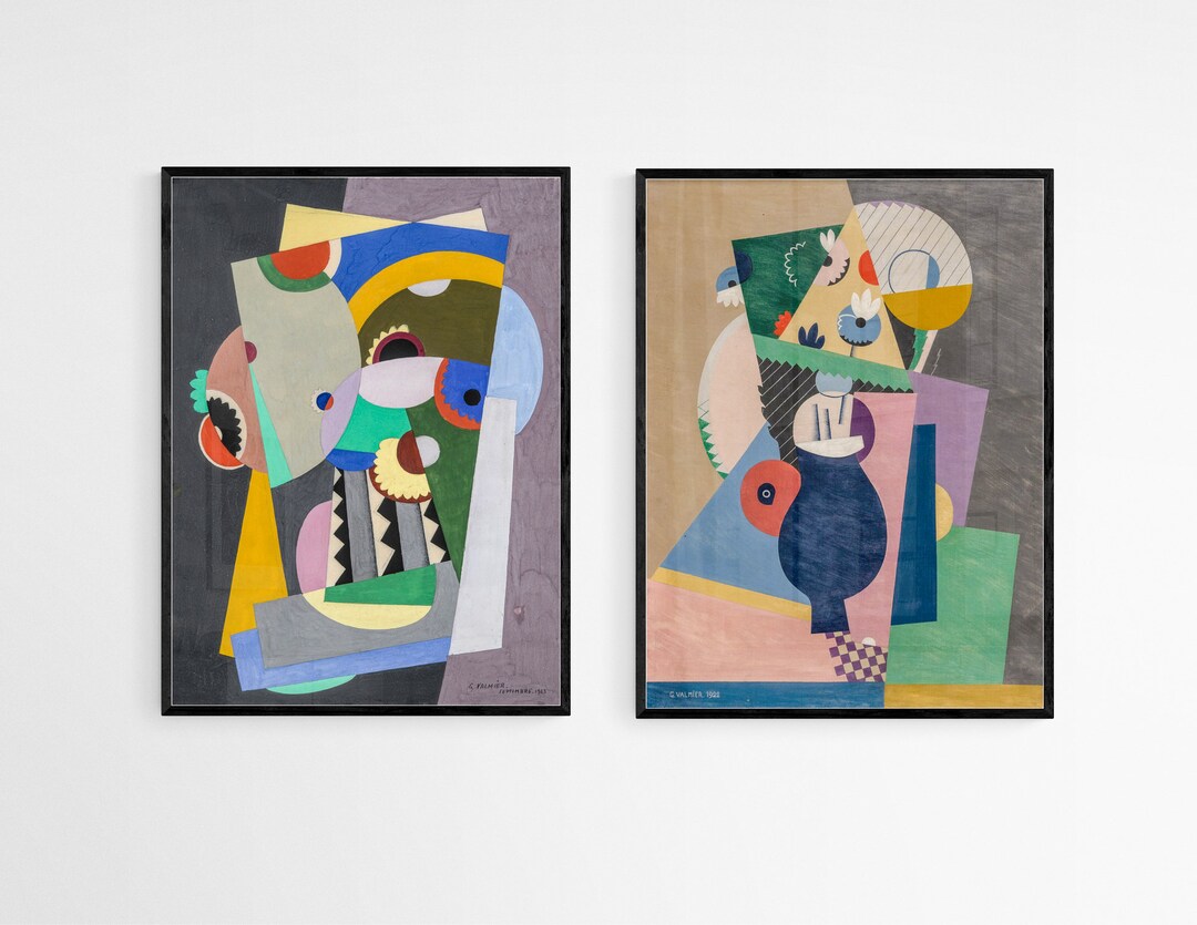 Abstract Art Prints Digital Download Colorful Prints Oil Abstract Painting Download Art for