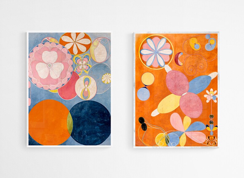 Abstract Art Prints Digital Download Colorful Prints Abstract Art