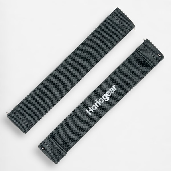 HorloFLEX (Asphalt Gray) Elastic Watch Strap Band for Omega X Swatch Speedmaster MoonSwatch Moonwatch