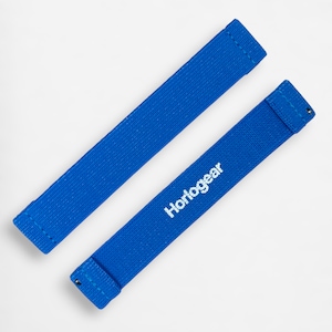 HorloFLEX (Vivid Blue) Elastic Watch Strap Band for Omega X Swatch Speedmaster MoonSwatch Moonwatch