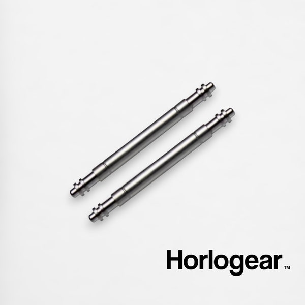 HORLOGEAR (20mm X 1.8mm) Spring Bars for Omega Speedmaster Moonwatch
