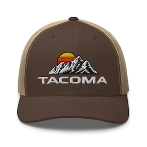 Custom Text Hat - TACOMA TRUCKER CAP