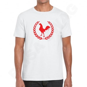 Koszulka Cockfighting Rooster Gamefowl | Pelea de Gallos | Koszulka Gallero | Wersja 1