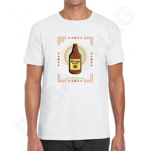 La Botella Loteria Shirt / Mexican Borracho Tee / Father Mom Dad Latino Gift
