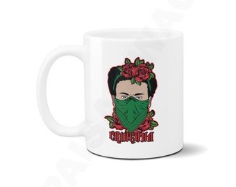 Chingona Chula | Tasse de chocolat de thé de café | Mère Maman Femmes Latines Fierté Mexicaine