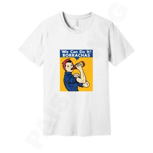 Borracha Muchacha Shirt | Funny Beer Cerveza | Women Mexican Tee