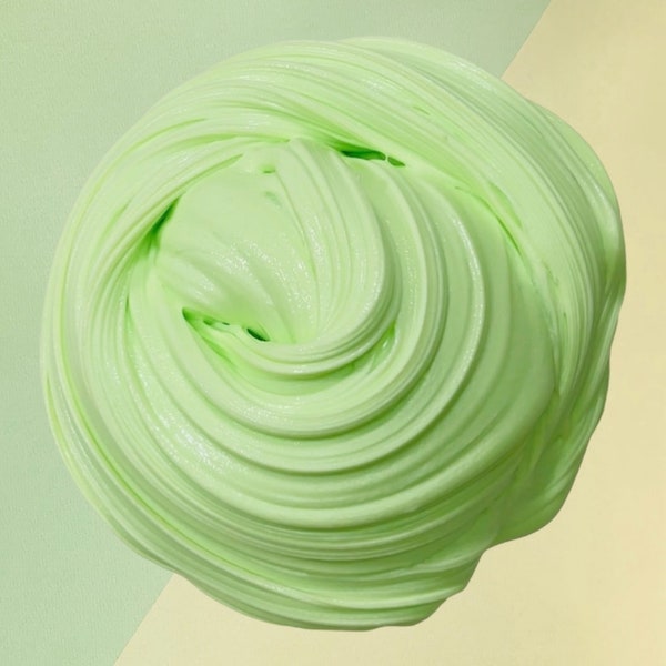 Thick slime for stress relief slime glossy slime for avocado lover slime for kid slime gift for slime lover gift slime inflatable slime fun