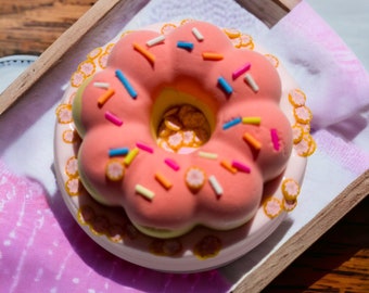 Donut Slime DIY slime kit slime duo dragon fruit slime clear slime butter slime gift slime dessert slime Australia slime for birthday gift