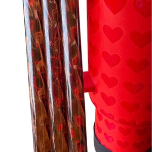 BROWN jewel look straws-Multiple sizes! image 6