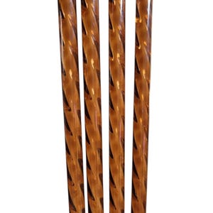 BROWN jewel look straws-Multiple sizes! image 10