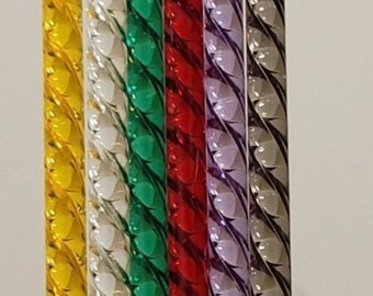 Variety set of swirl straws