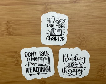 Book Sticker Bundle - 3 pack