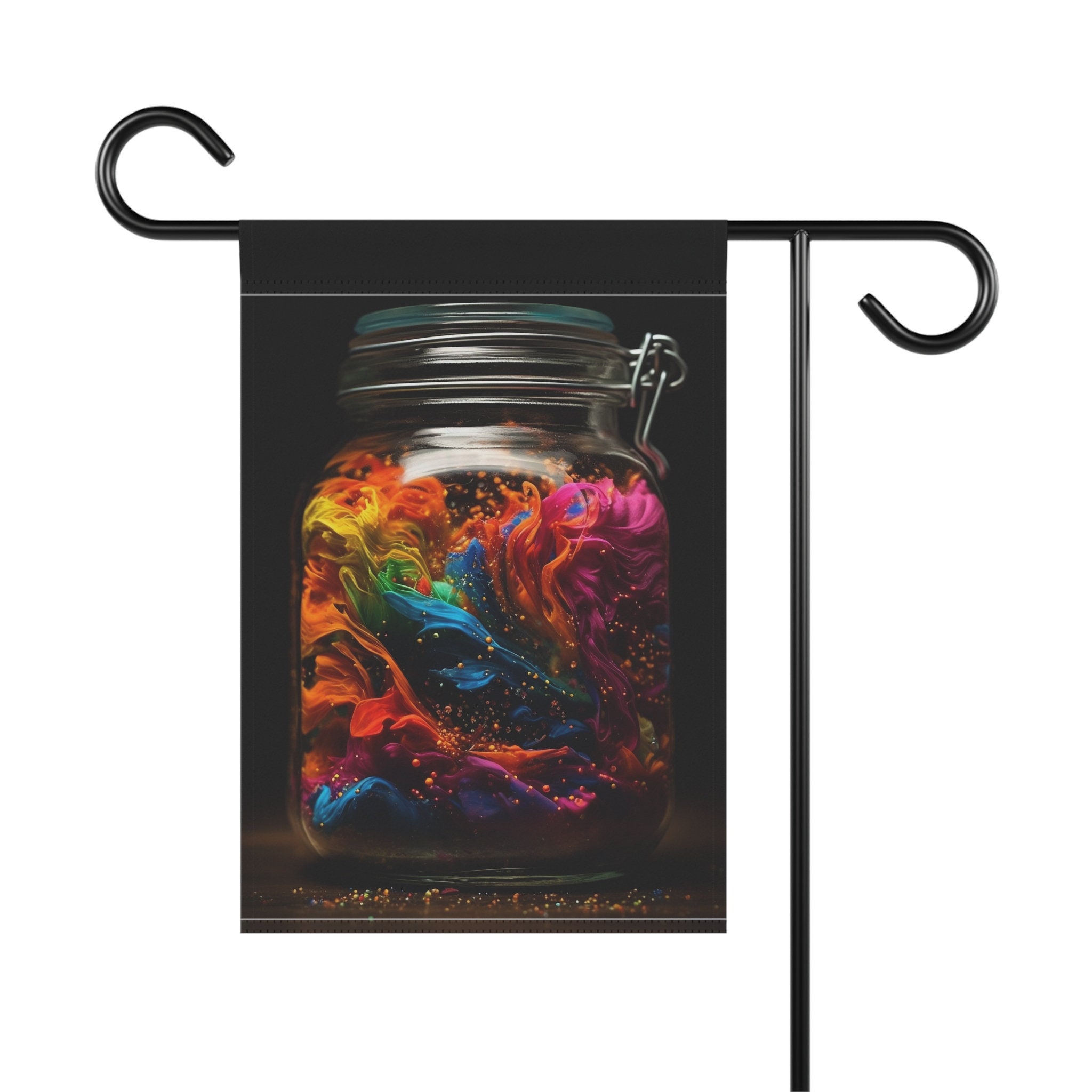 Discover AI Rainbow Jar - LGBTQ - Garden & House Banner | LGBT Rainbow Home Decor, Lgbtq gifts, gay banner, Pride month, Lgbt Decor, Equality flag