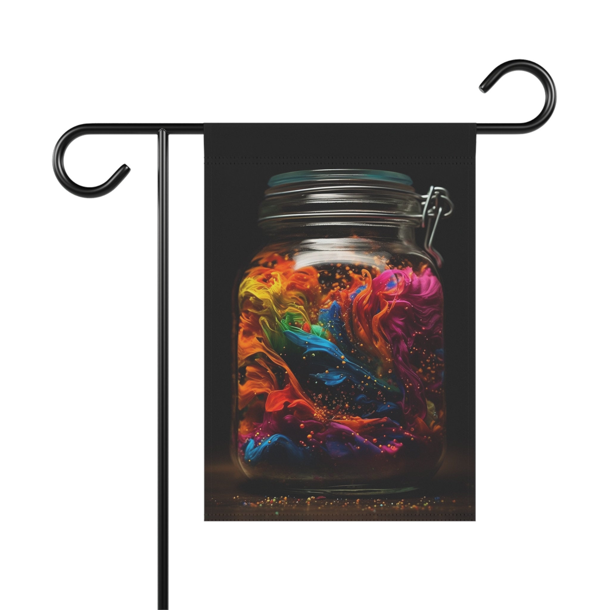 Discover AI Rainbow Jar - LGBTQ - Garden & House Banner | LGBT Rainbow Home Decor, Lgbtq gifts, gay banner, Pride month, Lgbt Decor, Equality flag