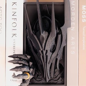 Sauron Book Nook Shelf Decoration Decor Bookend Bookshelf Insert