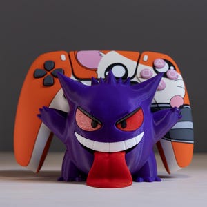 Gengar Controller Holder Stand Gaming Gear Office Desktop Decor Display Stand Gift