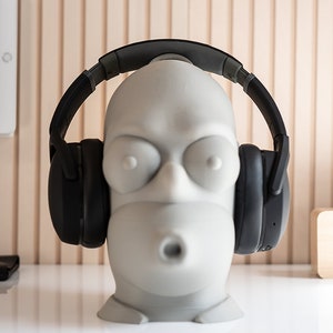 Homer Simpson Headphone Stand Holder Audio Gaming Gear Headset Stand Headpiece