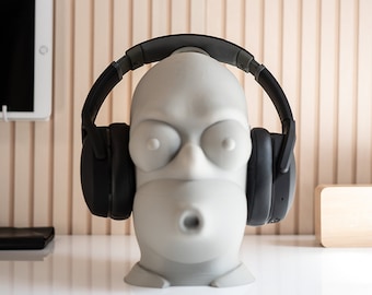 Homer Simpson Headphone Stand Holder Audio Gaming Gear Headset Stand Headpiece