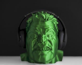 Incredible Hulk Headphone Stand Holder Audio Gaming Gear Headset Stand Headpiece