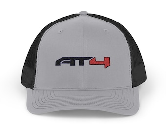 GMC AT4 Embroidered Trucker Cap: Richardson 112 Snapback