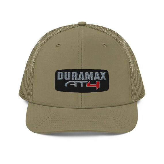 GMC Engines Richardson 112 Trucker Duramax Diesel Embroidered Patch Cap Hat Mesh DURAMAX DIESEL Patch on Richardson 112 Trucker Hat Snapback  main image 3