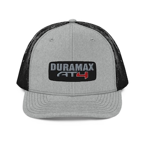 Duramax Diesel AT4 Hat, Trucker Hat, Diesel Enthusiast Cap, Unisex Cap, Gift for Diesel Lovers, Snapback Hat