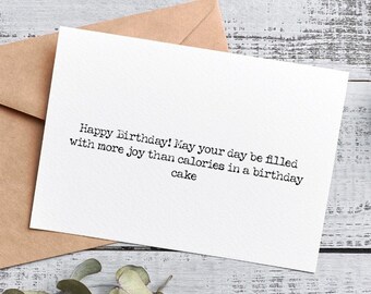 May your day filled sarcastic birthday greeting card, adult birthday card, funny birthday card for her, handmade card, snarky birthday card