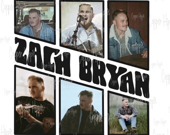 Zach Bryan png, Zach Bryan shirt, country singer, music, Zach Bryan shirt, dtf print, png, digital, download, Zach Bryan design