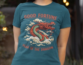 Year Of The Dragon Shirt, 2024 Chinese New Year T-Shirt, Lunar New Year Shirt, CNY Shirt, Comfort Colors Dragon Shirt, Dragon Year Shirt