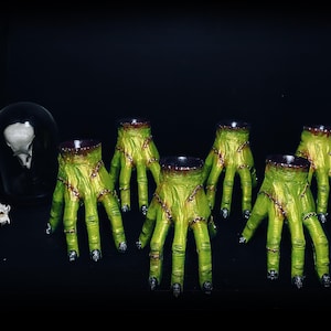Unter dem Motto Frankenstein gehaltene Monster Hand, Stifthalter, Halloween Dekor, Büro und Haus Aufbewahrung