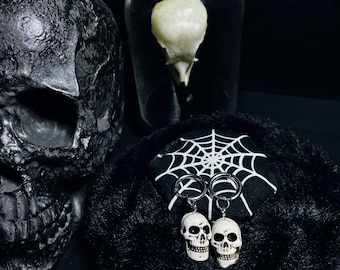 Skull earrings