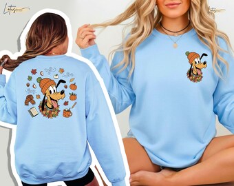 Mickey Minnie Halloween Sweatshirt, Disney Fall Family Vacation Shirt, Spooky Season Outfit, Holiday Matching Gift