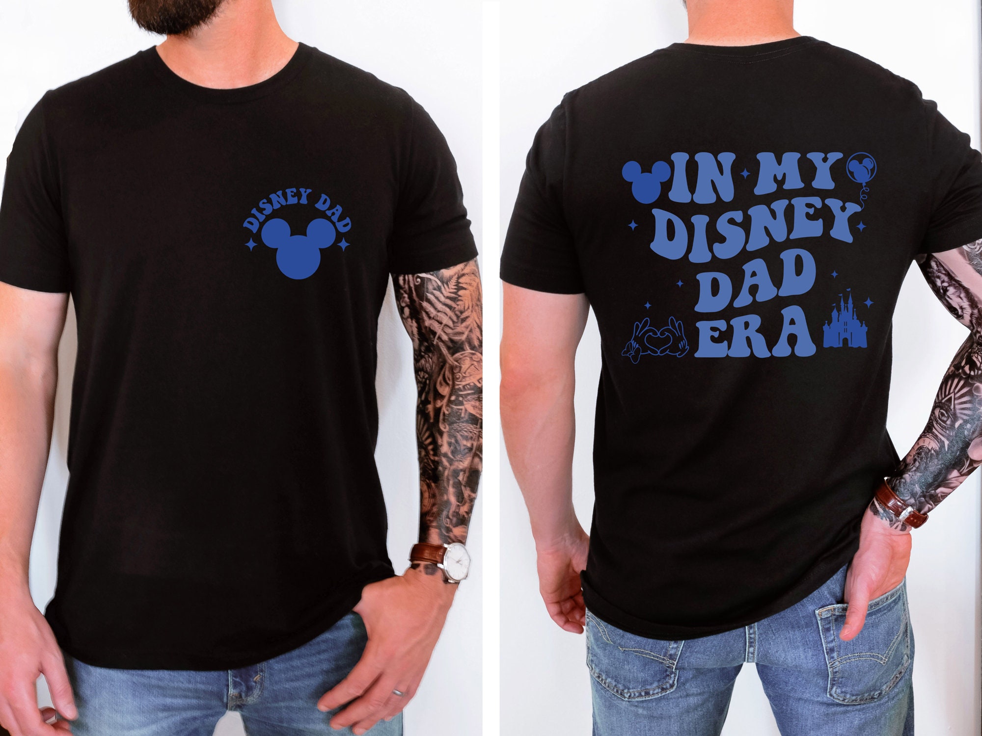 Discover In My Disney Dad Era Shirt, Disney Dad Shirt, Mickey Mouse Dad Shirt, Disney Dad Shirt