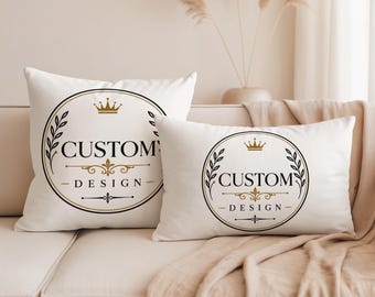 Cojín de poliéster de diseño personalizado: almohada decorativa personalizada