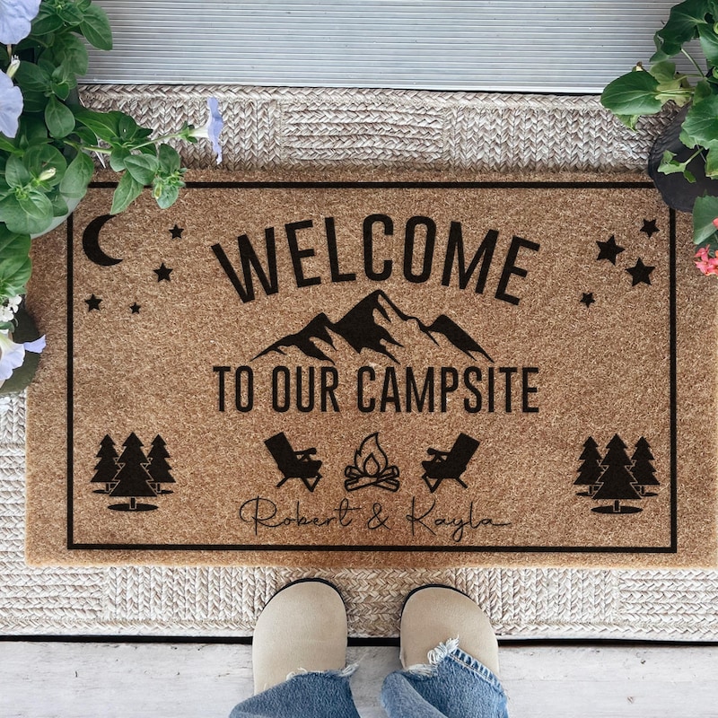Camping Entry Doormat - Etsy